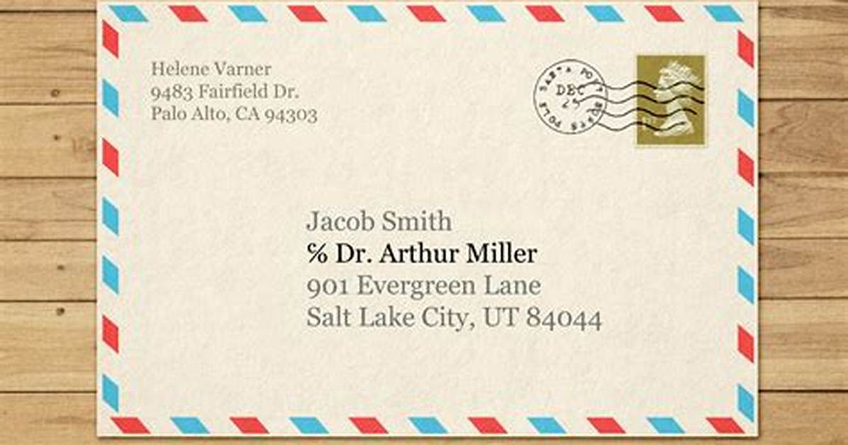 【How-To】How to Mail a Letter Internationally