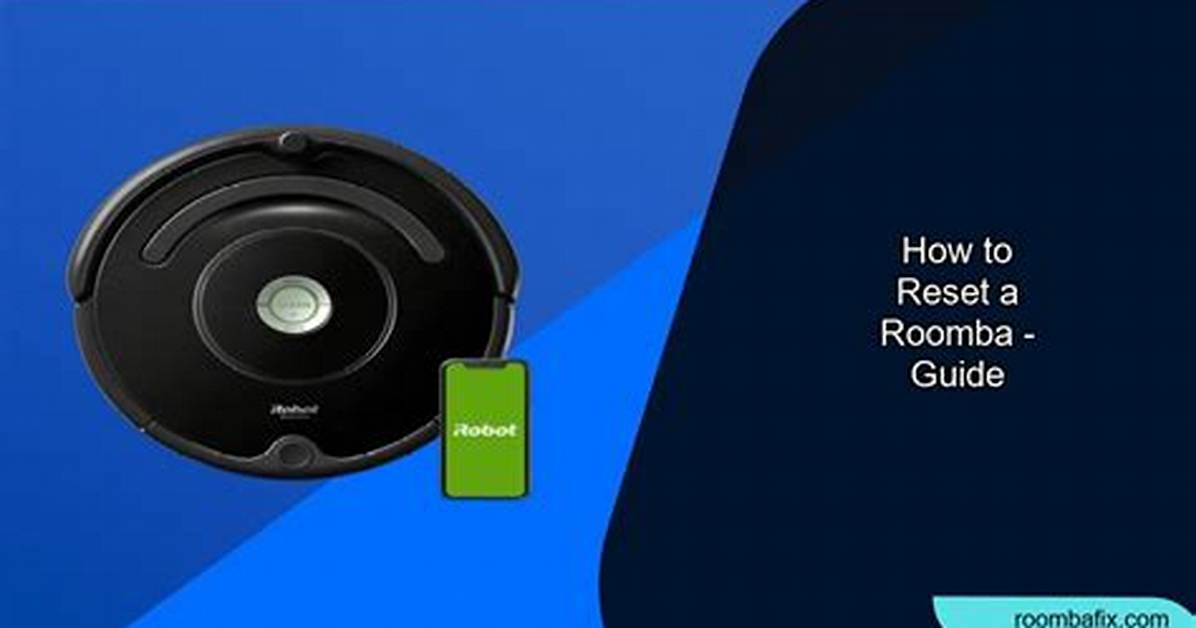 【How-To】How to Reset Roomba - Howto. Org