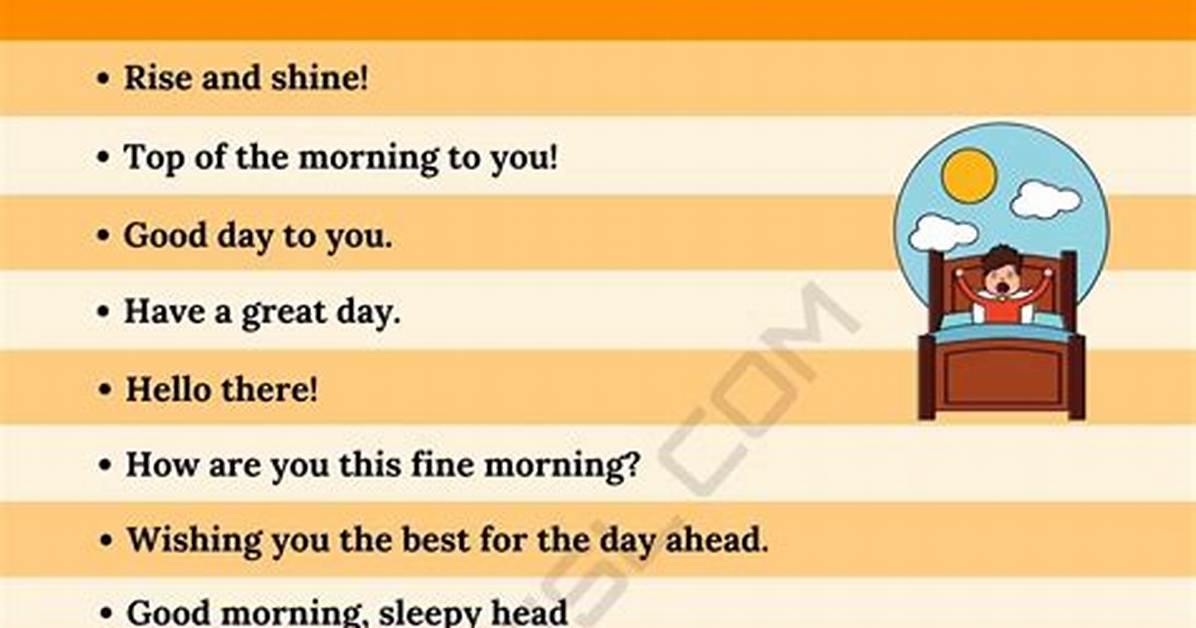 【How-To】How to Say Good Morning in Different Languages