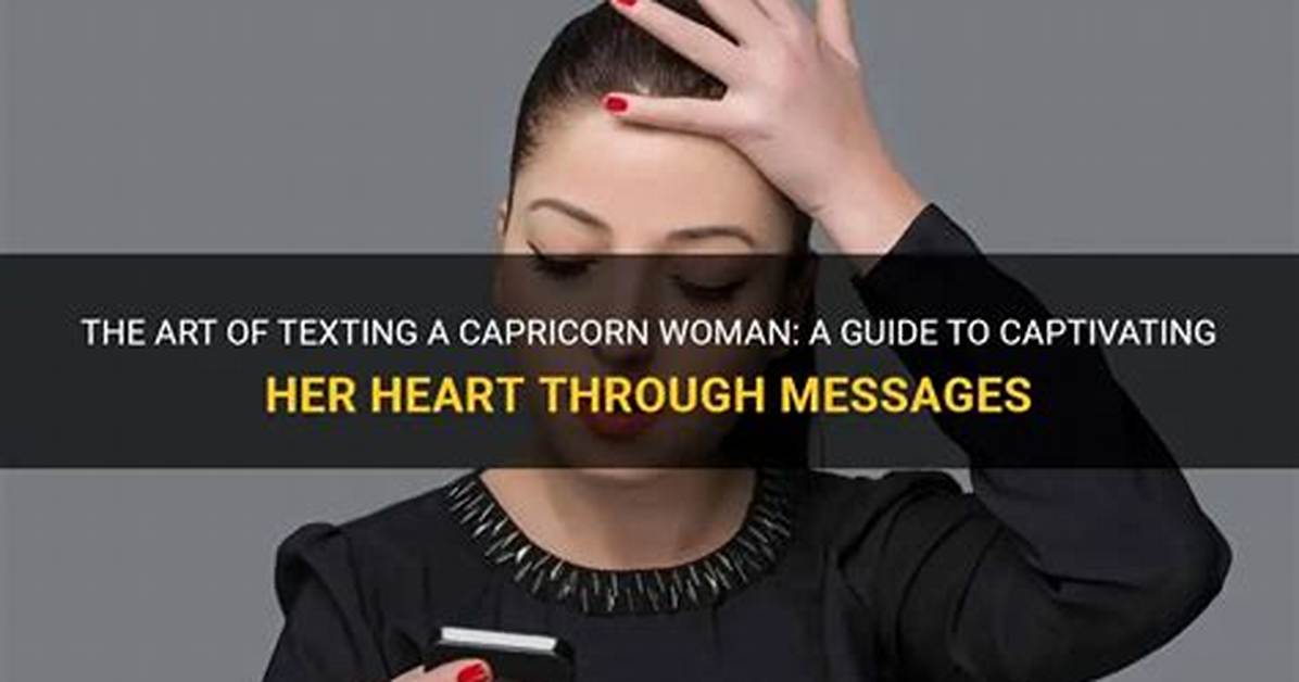 【How-To】How to Text a Capricorn Man - Howto. Org