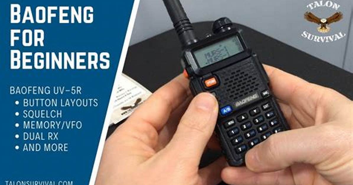 【How-To】How to Use Baofeng Uv 5R as Walkie Talkie