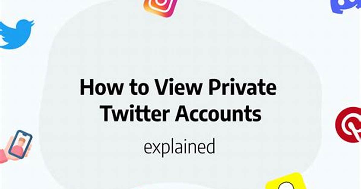 【How-To】How to View Private Twitter Account Without Following