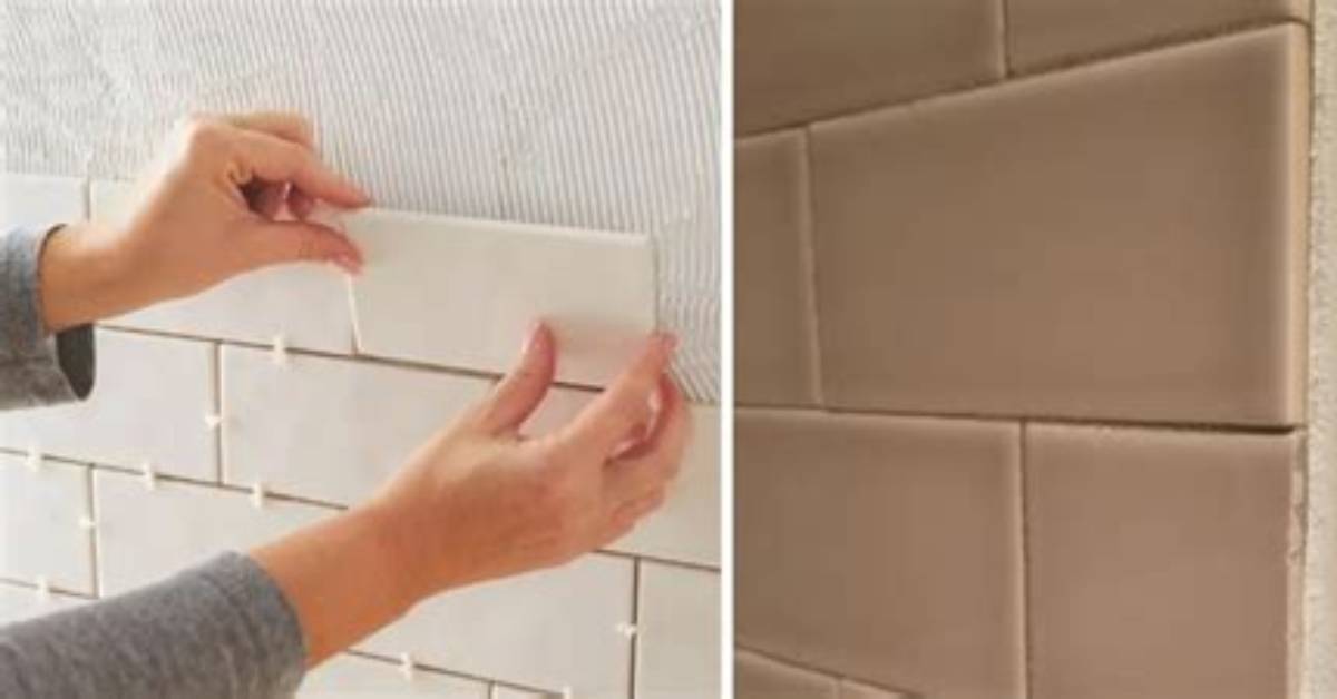 How to Install a Bullnose Tile Bathroom