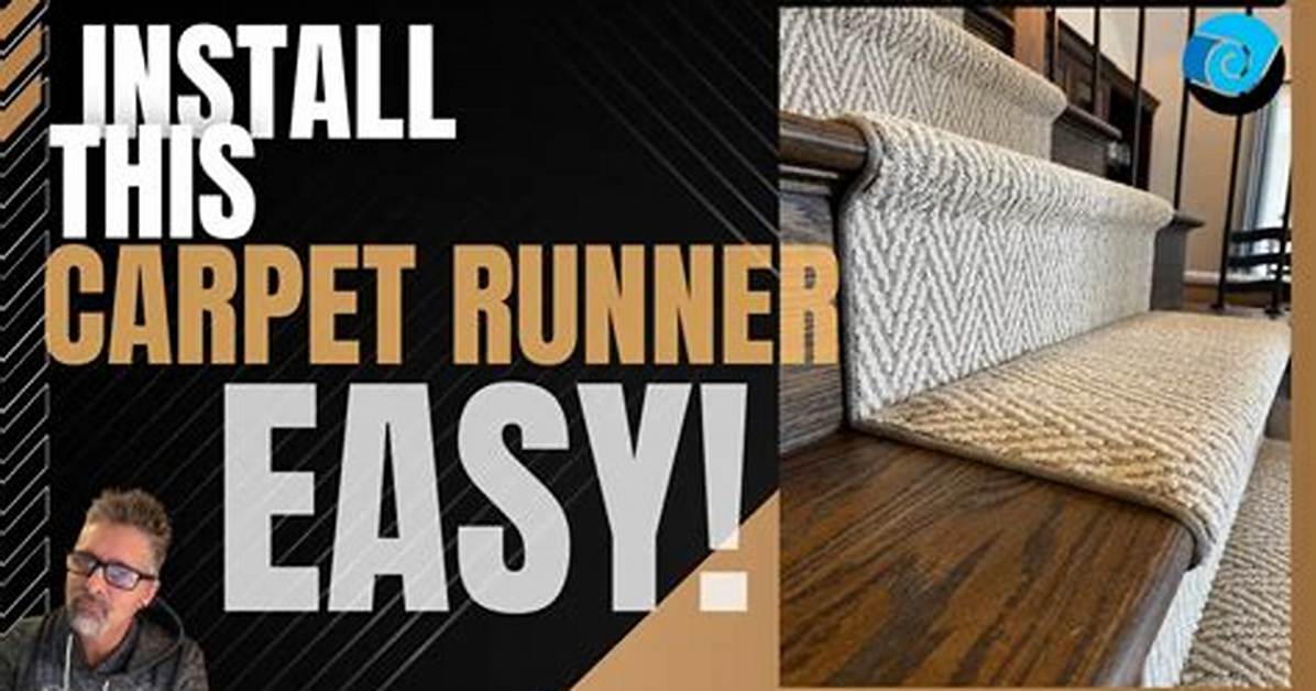How to Install a Carpet Runner on Laminate