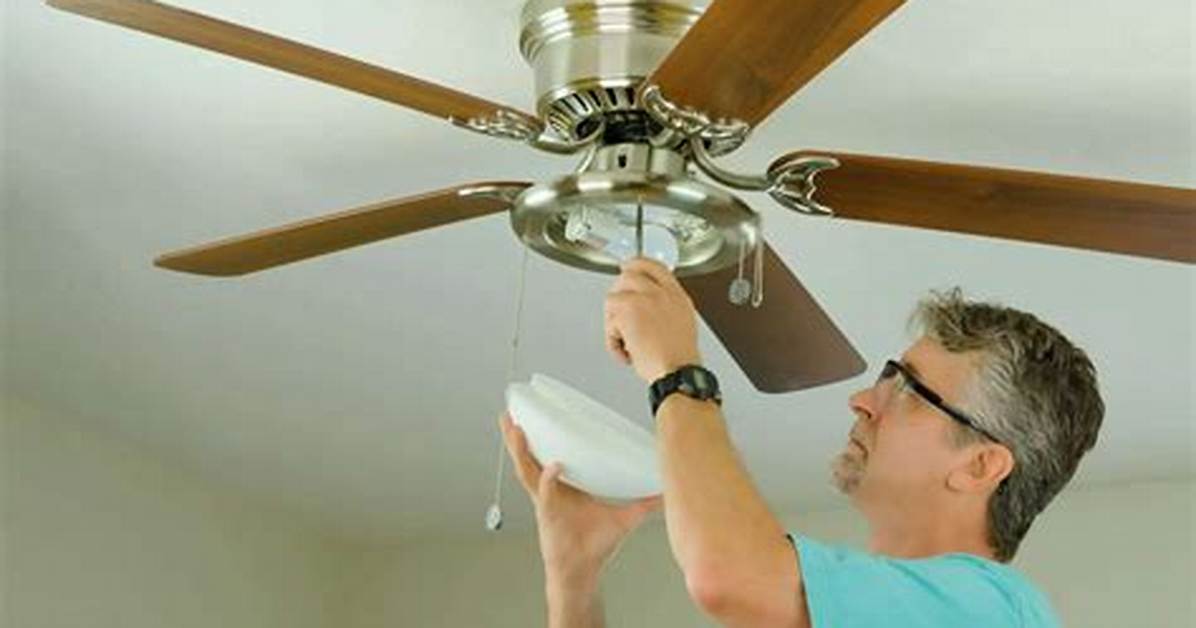 How to Install a Ceiling Fan in An