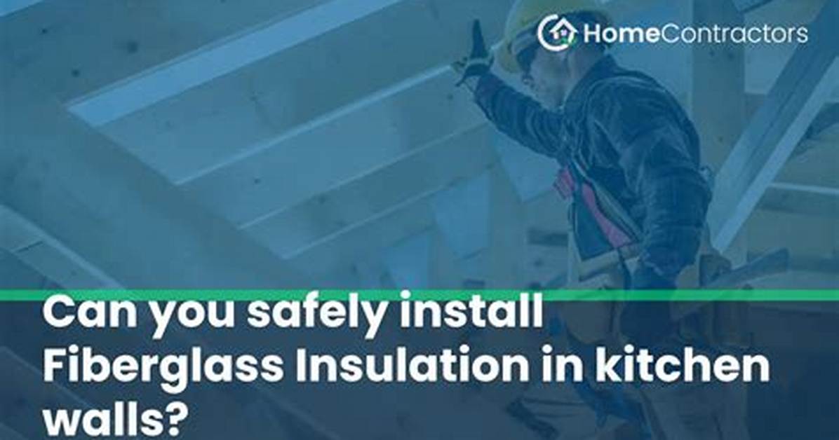 How to Install a Fiberglass Kitchen