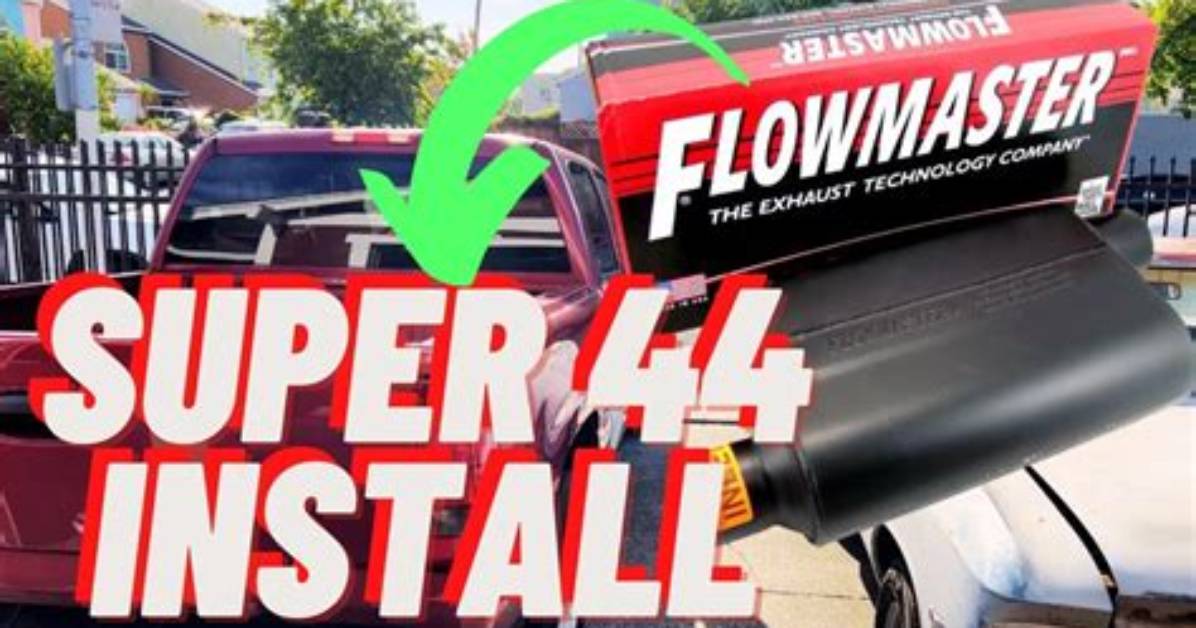 How to Install a Flowmaster