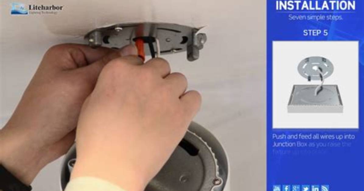 How to Install a Flush Mount Ceiling Fan