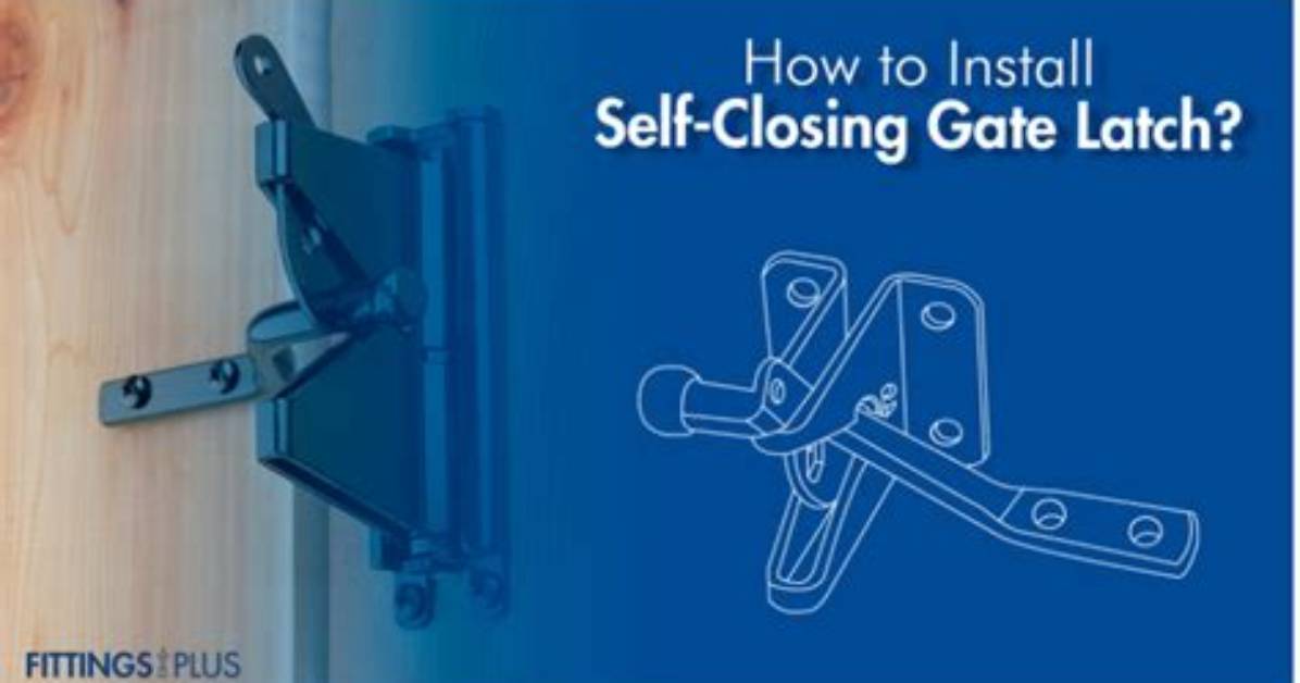 How to Install a Self-Closing Gate Spring