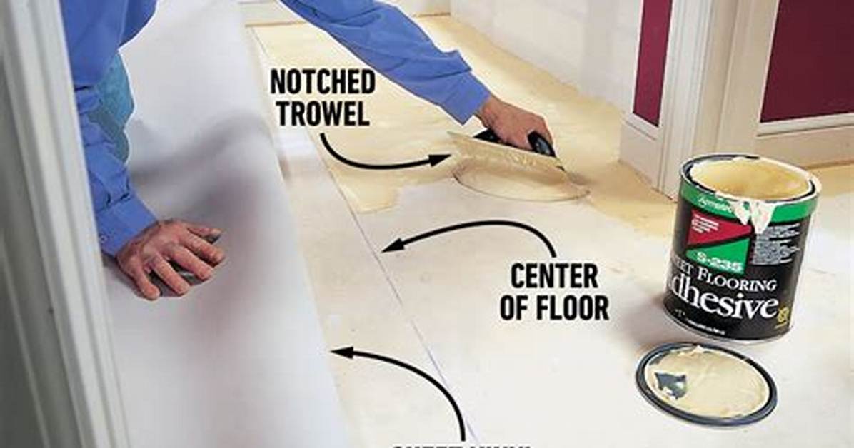 How to Install a Sheet Vinyl Floor