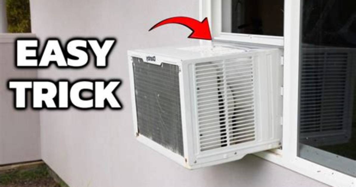 How to Install a Window Ac in a New Home Without the Outside Sill