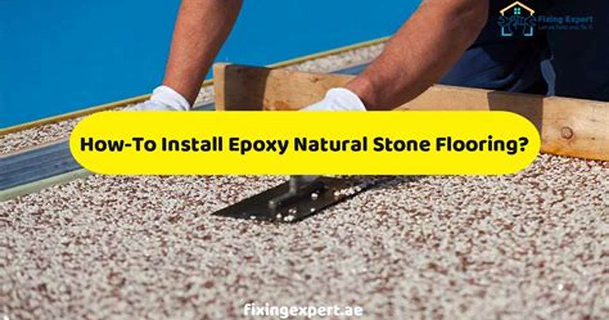 How to Install an Epoxy Pebble