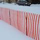 How to Install an Orange Snow Fence with T-Post Clips
