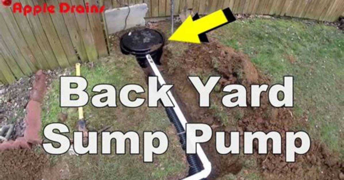 How to Install Backyard Sump