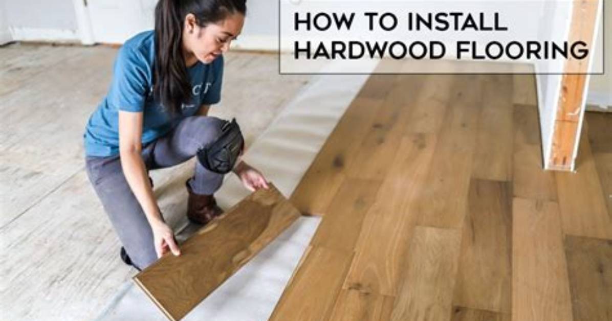 How to Install Hardwood Flooring with a Bullnose