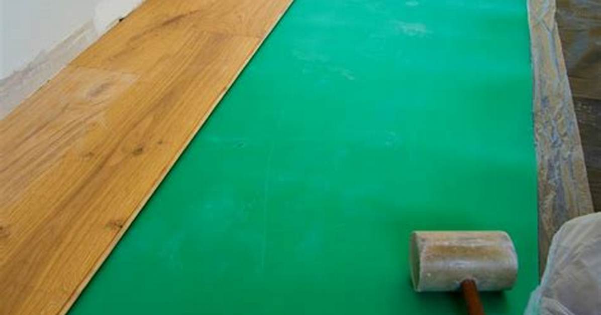 How to Install Laminate Flooring Under A