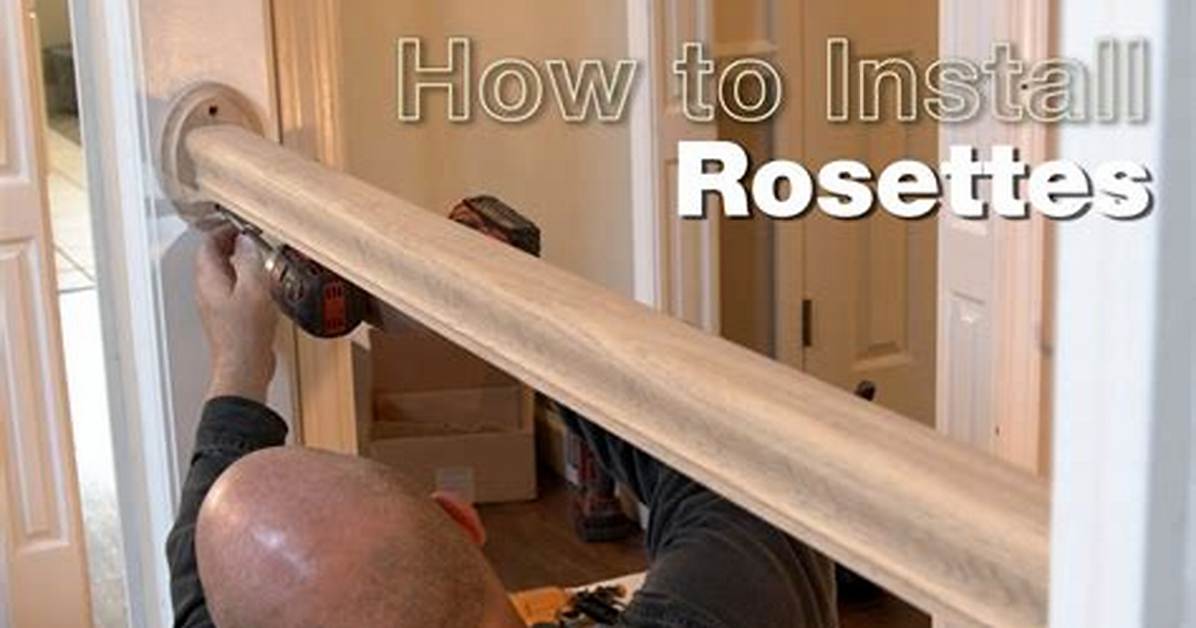 How to Install Rosette Door