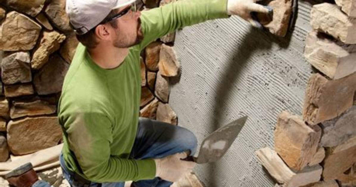 How to Install Stone Veneer On