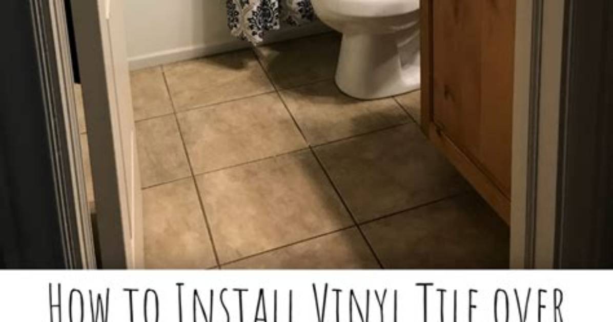How to Install Vinyl Tiles over Existing Linoleum Flooring