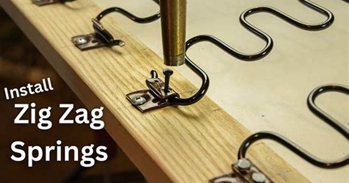 How to Install Zigzag Springs in A