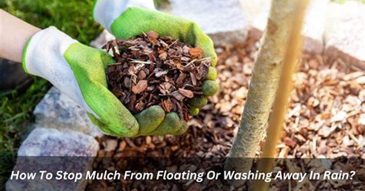 How to Keep Mulch from Floating
