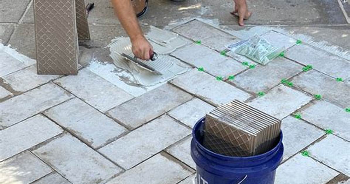 How to Keep My Patio Tiles from Sweating in Humid
