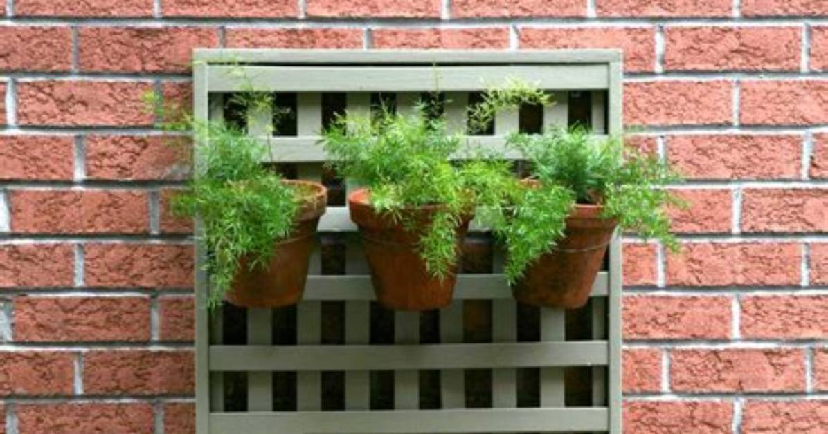 How to Lattice to Hide Brick