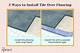 How to Lay Ceramic Tile over Slate
