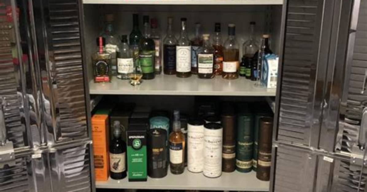 How to Lock Liquor Cabinets