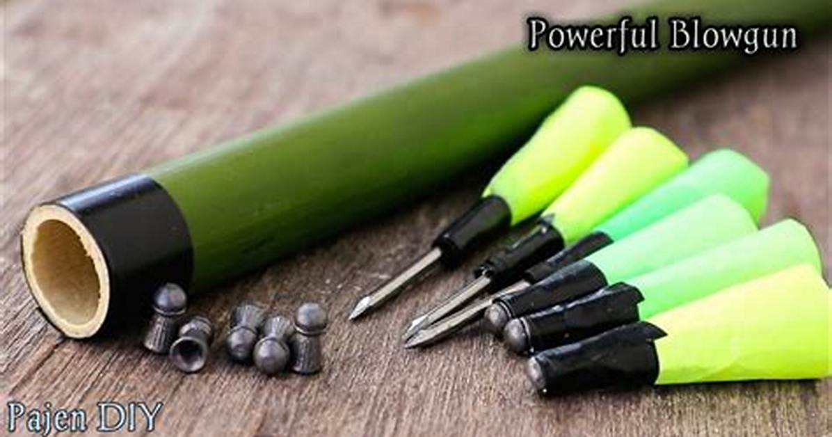 How to Make a Blowgun From