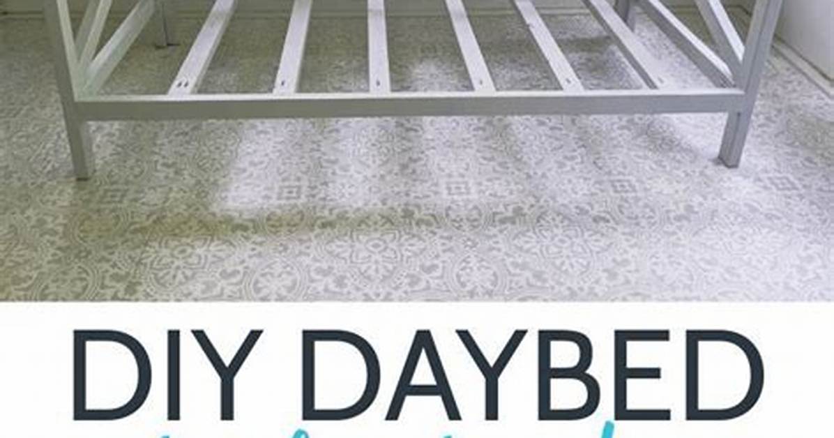 How to Make a Daybed from A