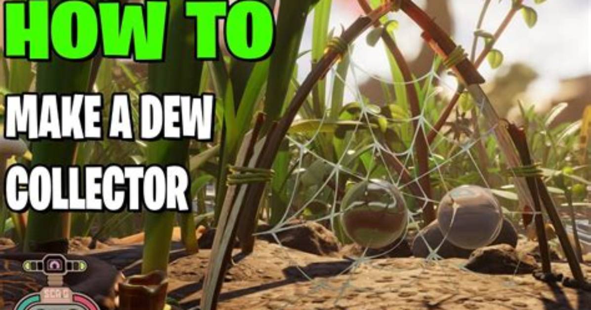 How to Make a Dew Collector in Grounded