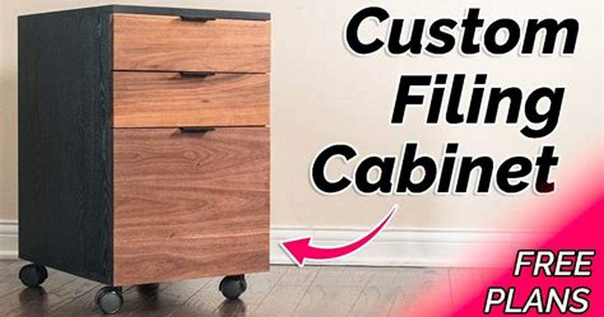 How to Make a File Cabinet