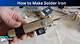 How to Make a Homemade Soldering Iron