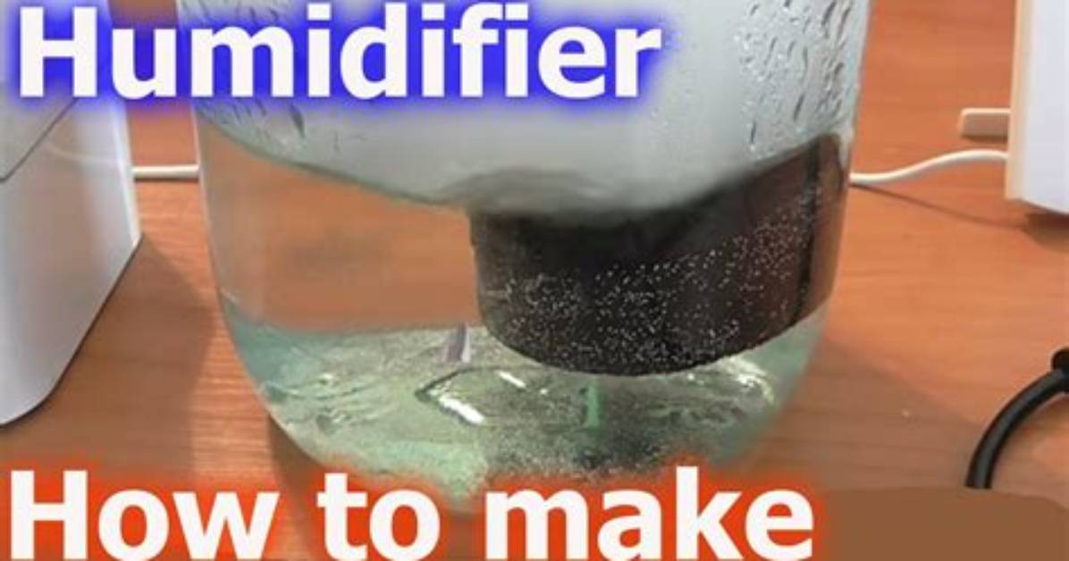 How to Make a Humidifier Filter