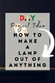 How to Make a Lamp out of a Trumpet