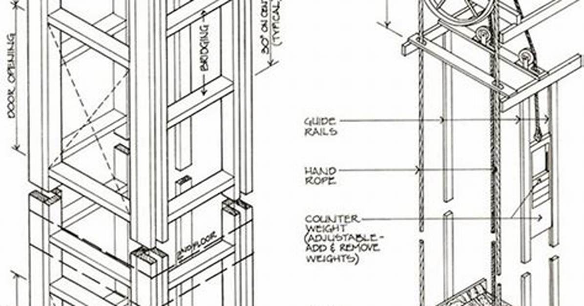 How to Make a Manual Dumbwaiter for the Yard