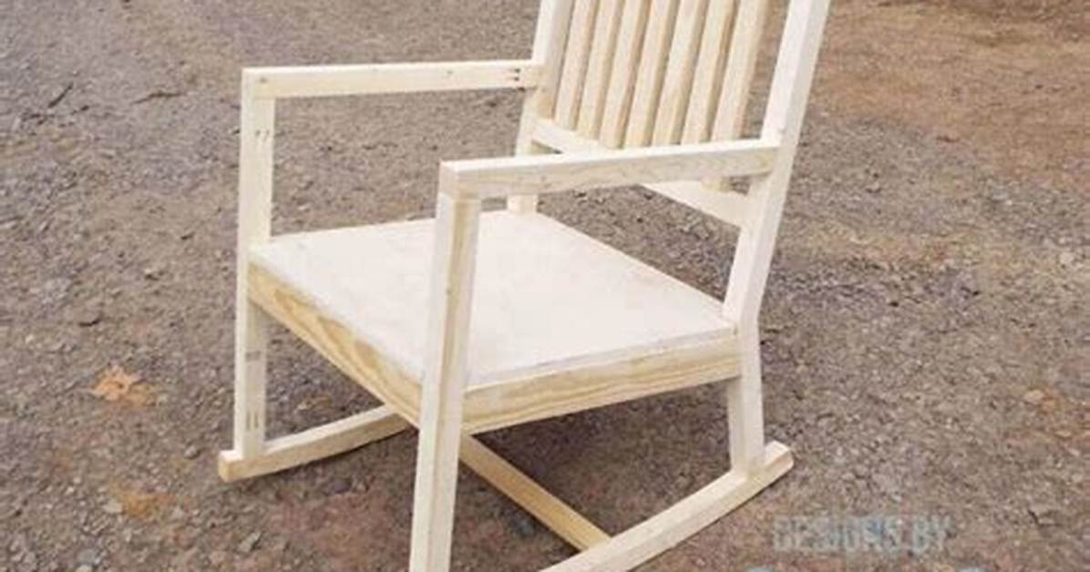 How to Make a Replacement Rocking Chair