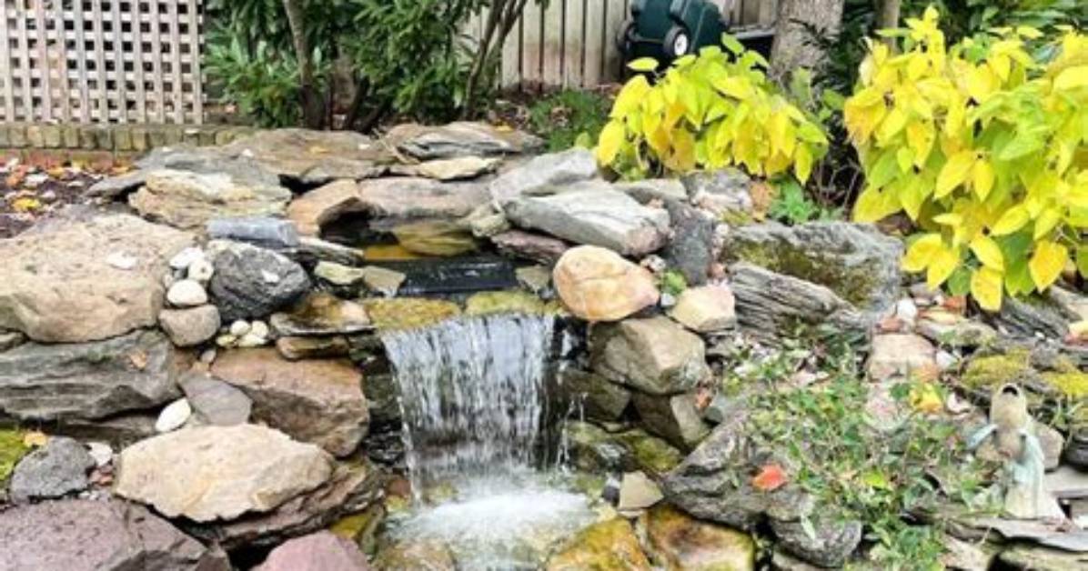 How to Make a Rock Pond or Babbling Brook