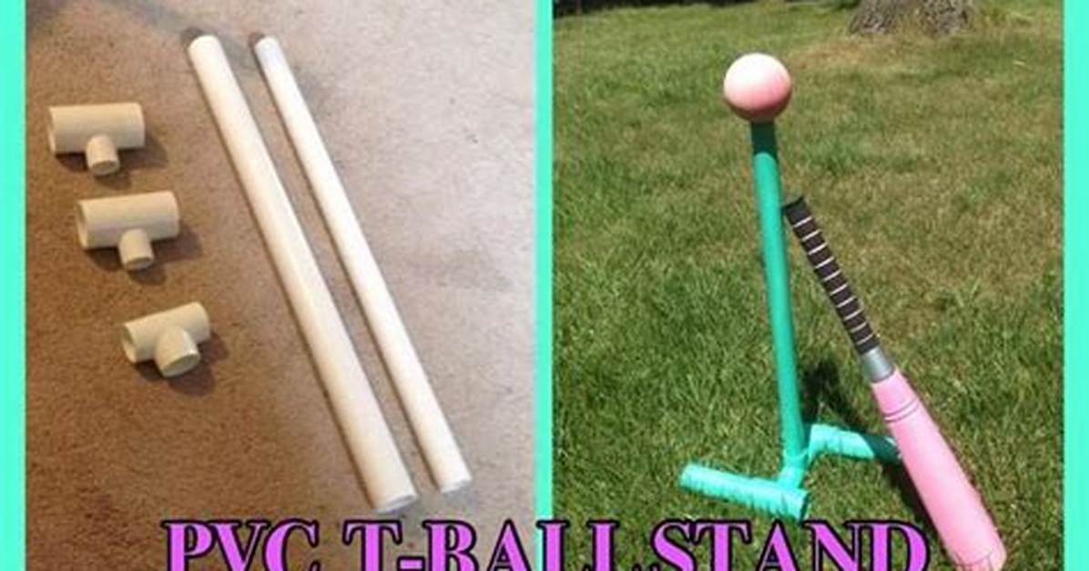 How to Make a T Ball Stand with Pvc