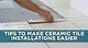 How to Make Ceramic Tile Look New
