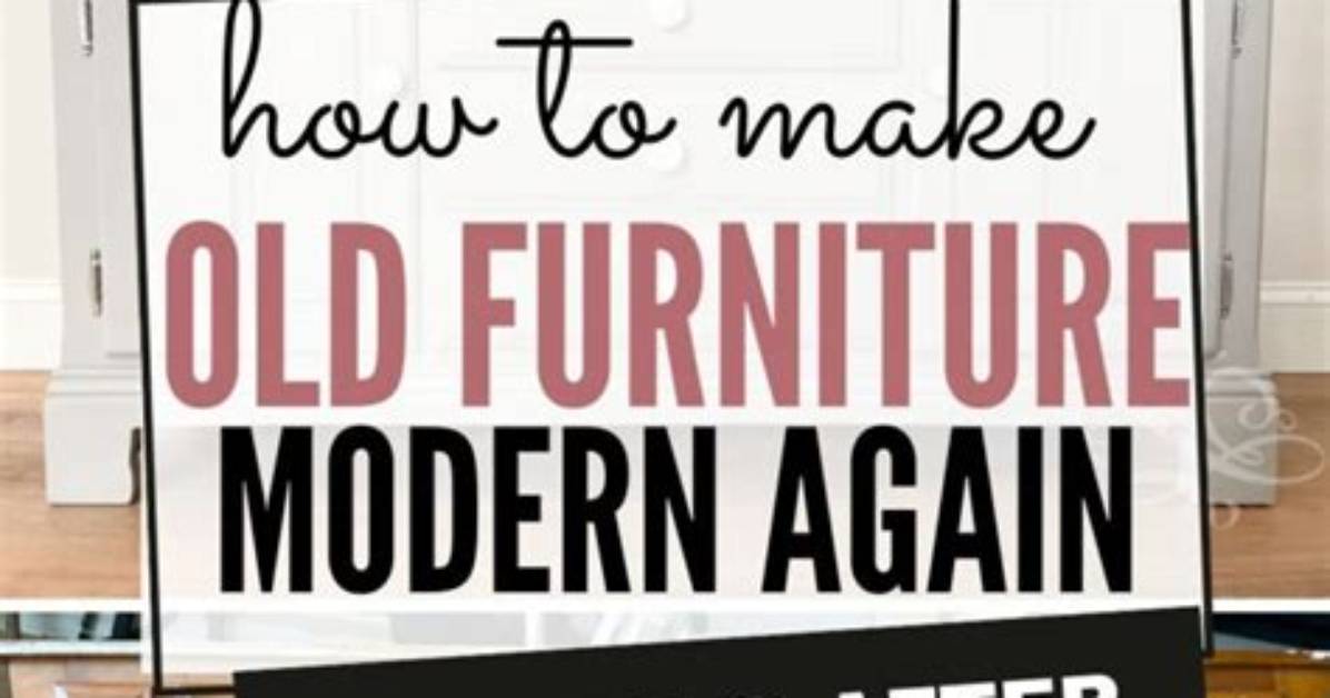 How to Make Furniture Look Old