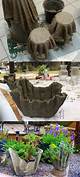 How to Make Lightweight Cement Planters