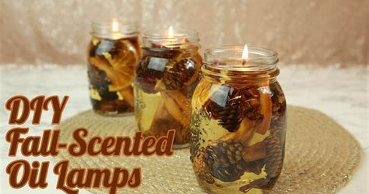 How to Make Scented Lamp Oil