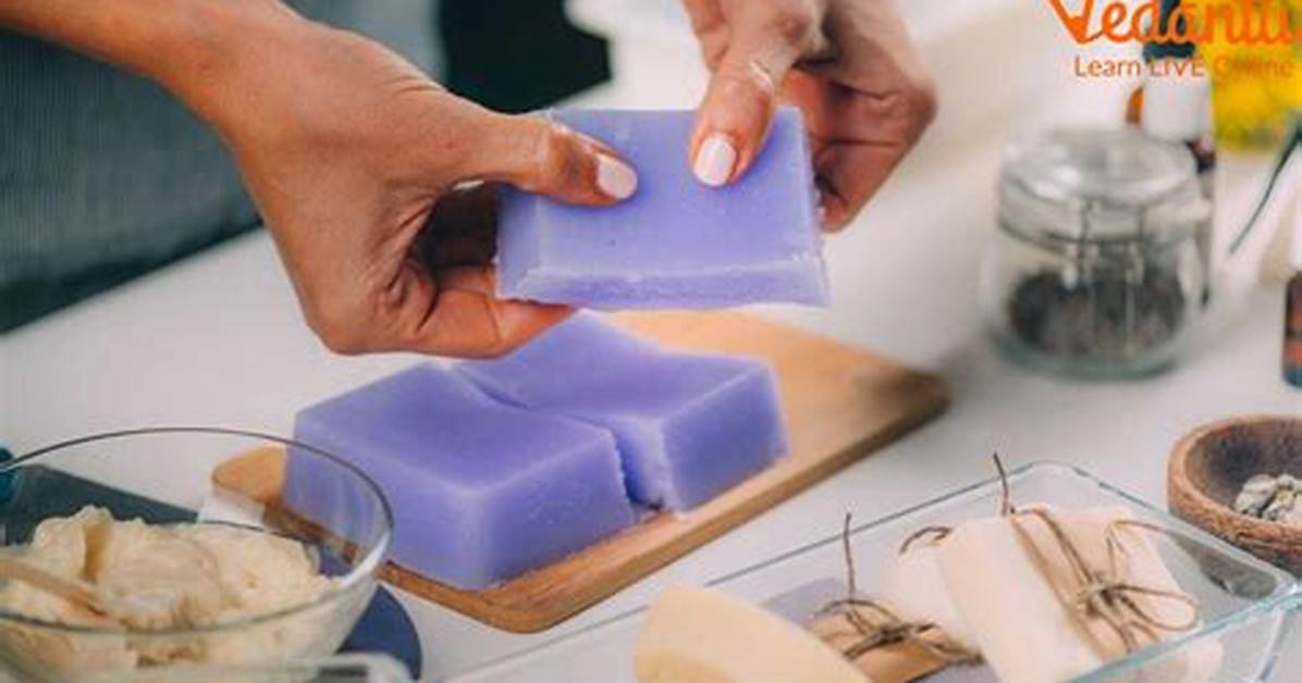 How to Make Soap Indoors From