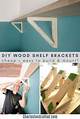 How to Make Wood Shelf Brackets