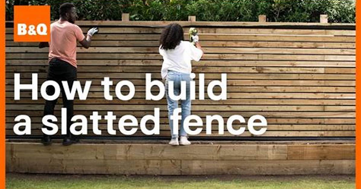 How to Make Your Own Fencing Slats for a Chain Link