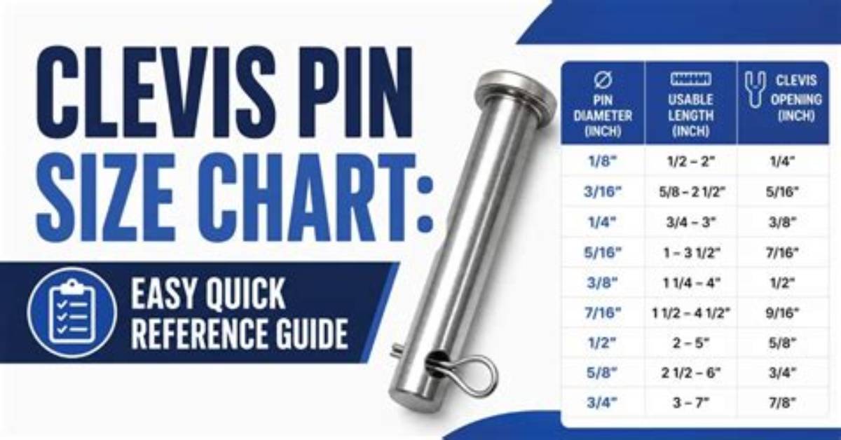 How to Measure a Clevis Pin
