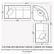 How to Measure a Curved Sectional