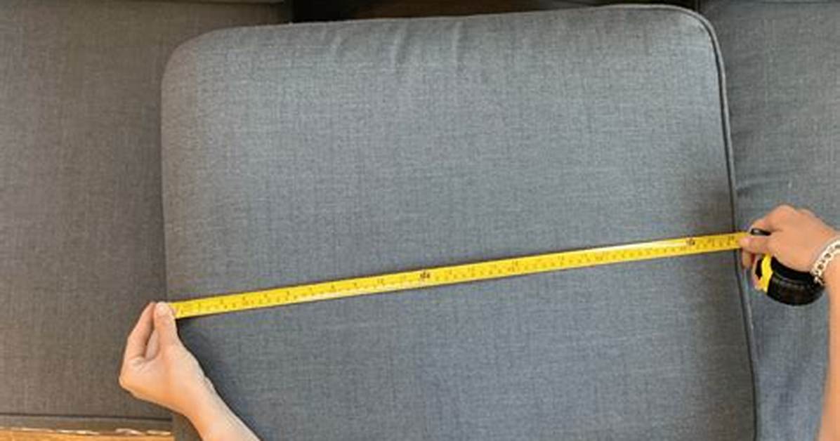 How to Measure Fabric for Sofa